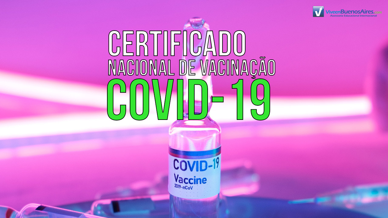 certificado nacional de vacinacao Covid 19